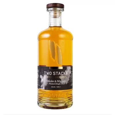 Two Stacks Smoke&amp;Mirrors Peated Stout Whiskey - Pálinkashop