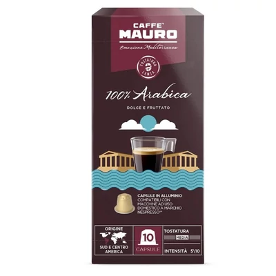 Mauro 100% Arabica Nespresso kompatibilis kapszula  - palinkashop.hu