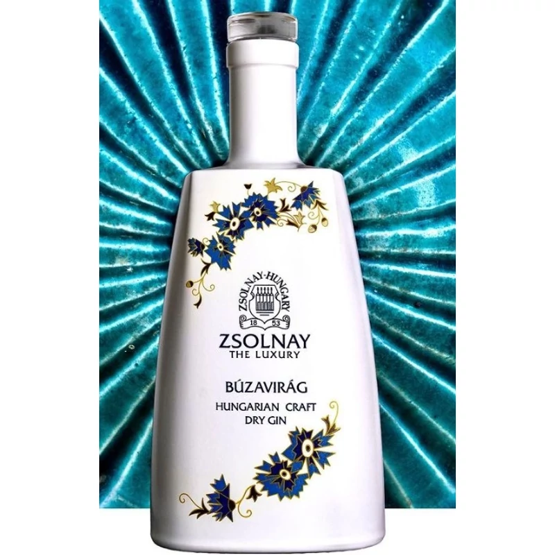 Búzavirág Zsolnay Kézműves Gin
