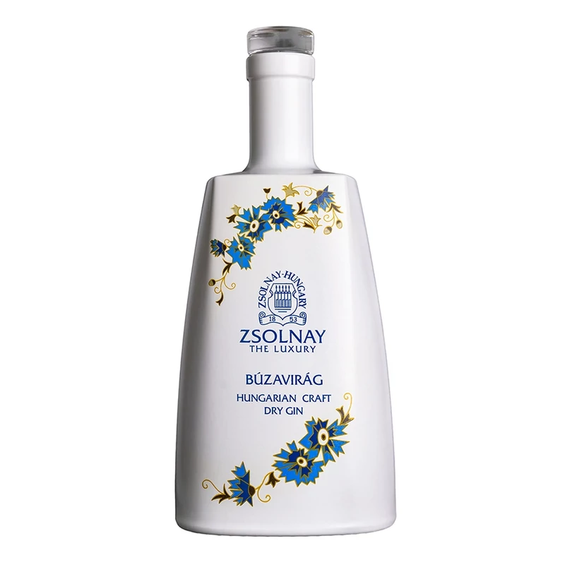 Búzavirág Zsolnay Kézműves Gin | palinkashop.hu