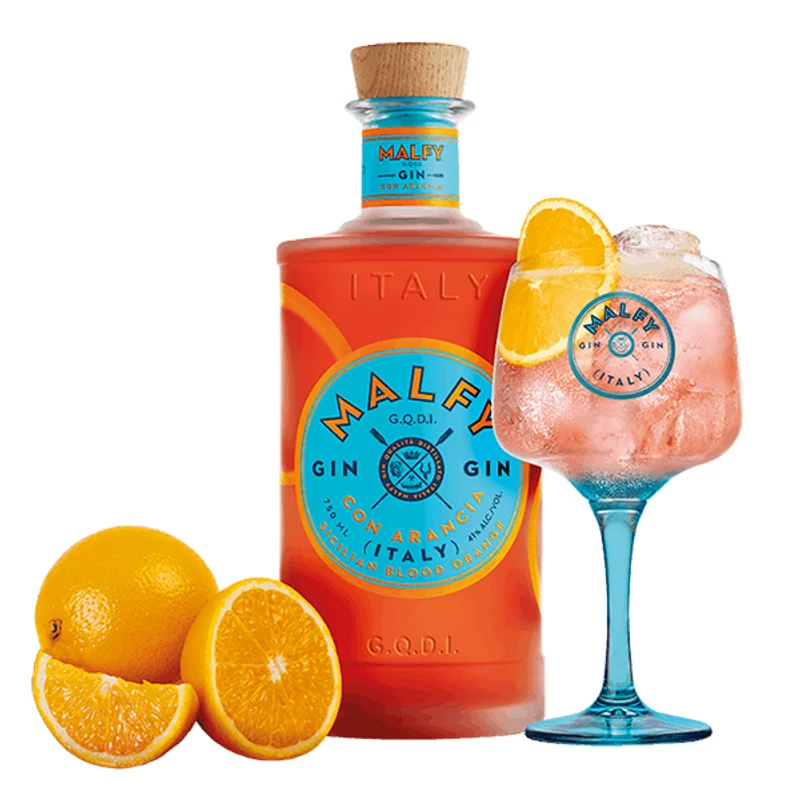 Malfy Arancia/Vérnarancs Olasz Gin