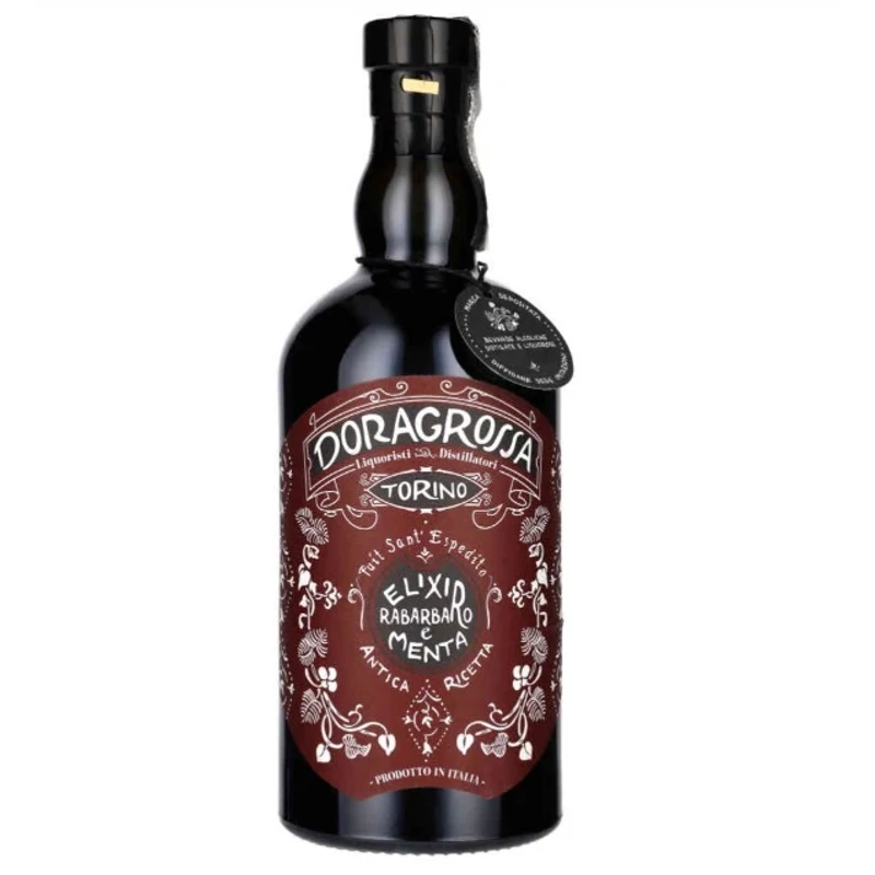 Doragrossa Rebarbaro Menta Likőr | palinkashop.hu