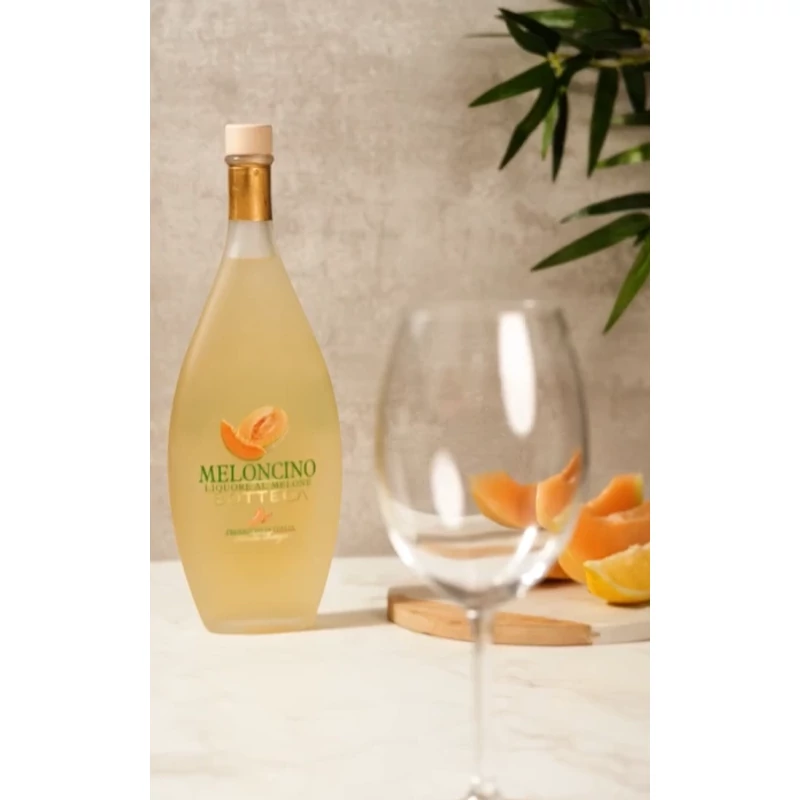 Bottega Sárgadinnyés Krémlikőr - Meloncino Liquore