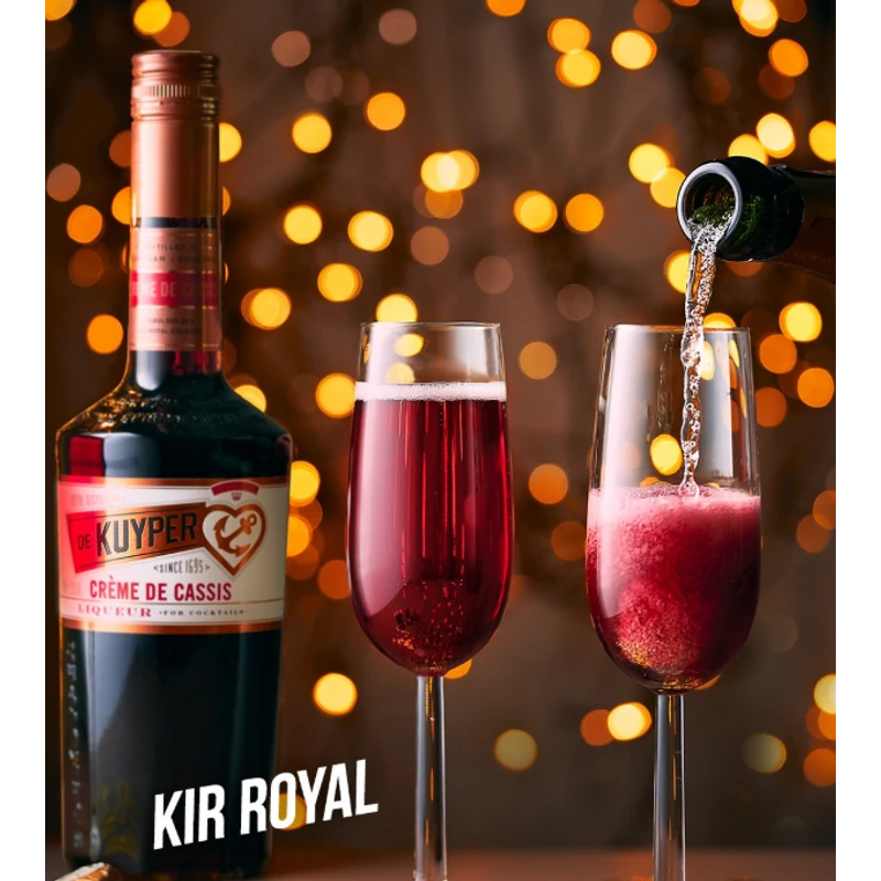 De Kuyper Créme de Cassis/Feketeribizli likőr