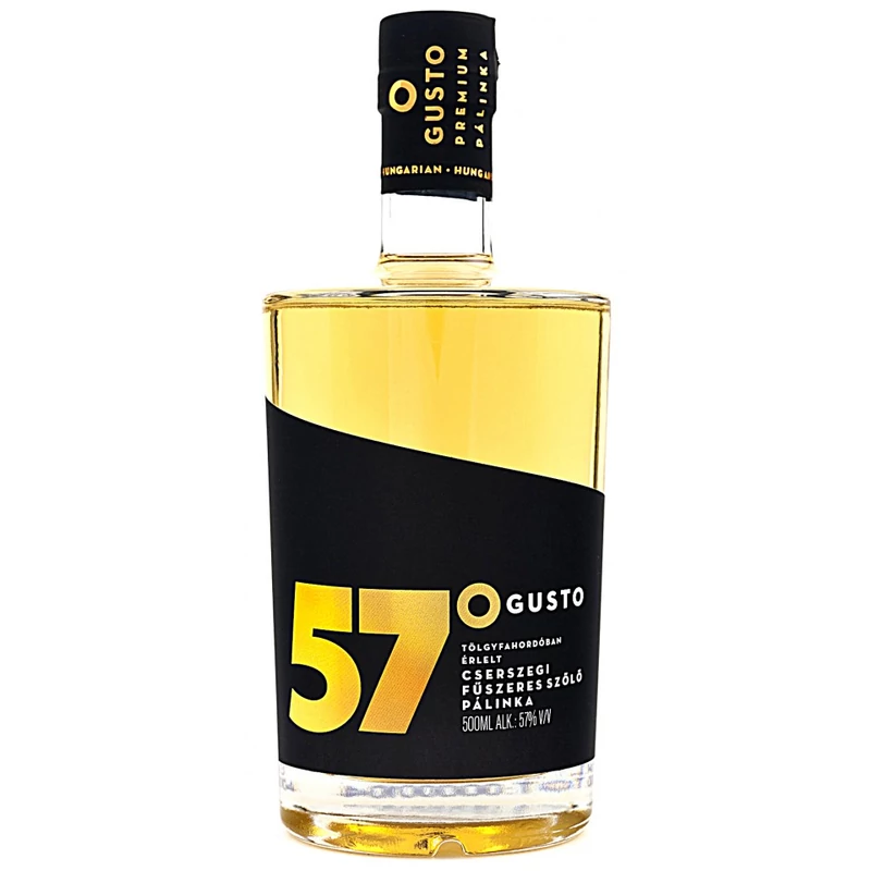 Gusto Érlelt Cserszegi Fűszeres Szőlőpálinka | palinkashop.hu