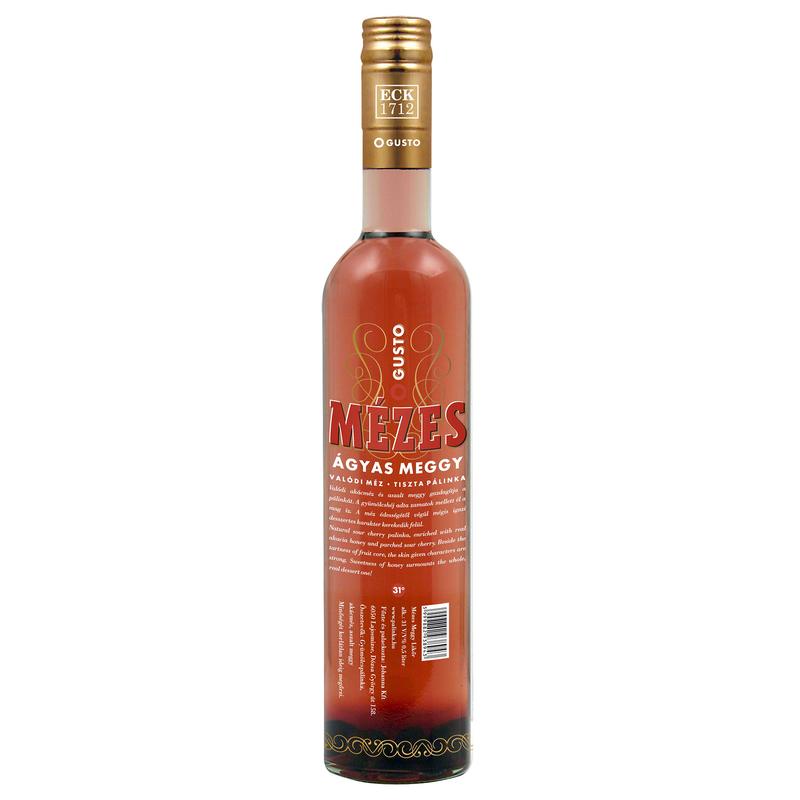 Gusto Mézes Ágyas Meggylikőr (0,5l)(31%)
