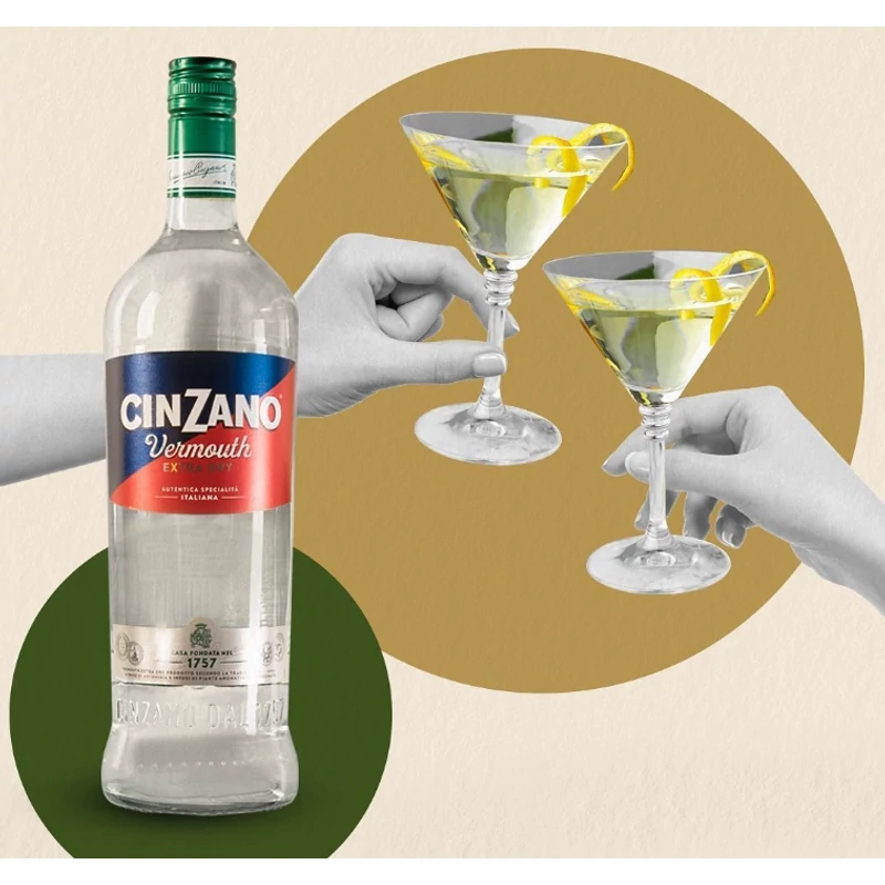 Cinzano Extra Dry Vermut 