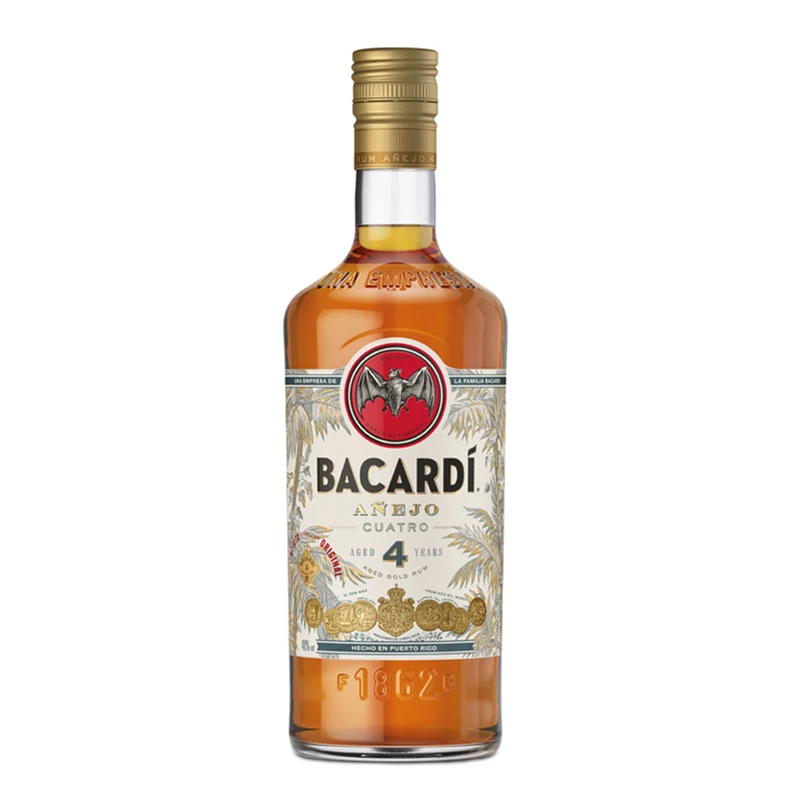 Rum Bacardi Anejo Cuatro | palinkashop.hu