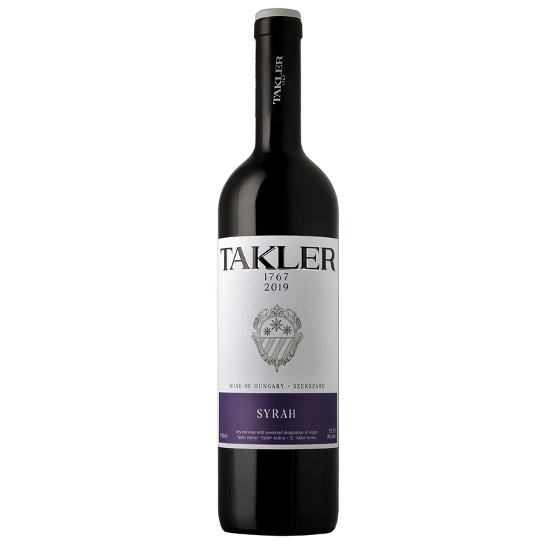 Takler Szekszárdi Syrah 2022 - Szekszárd - Pálinkashop