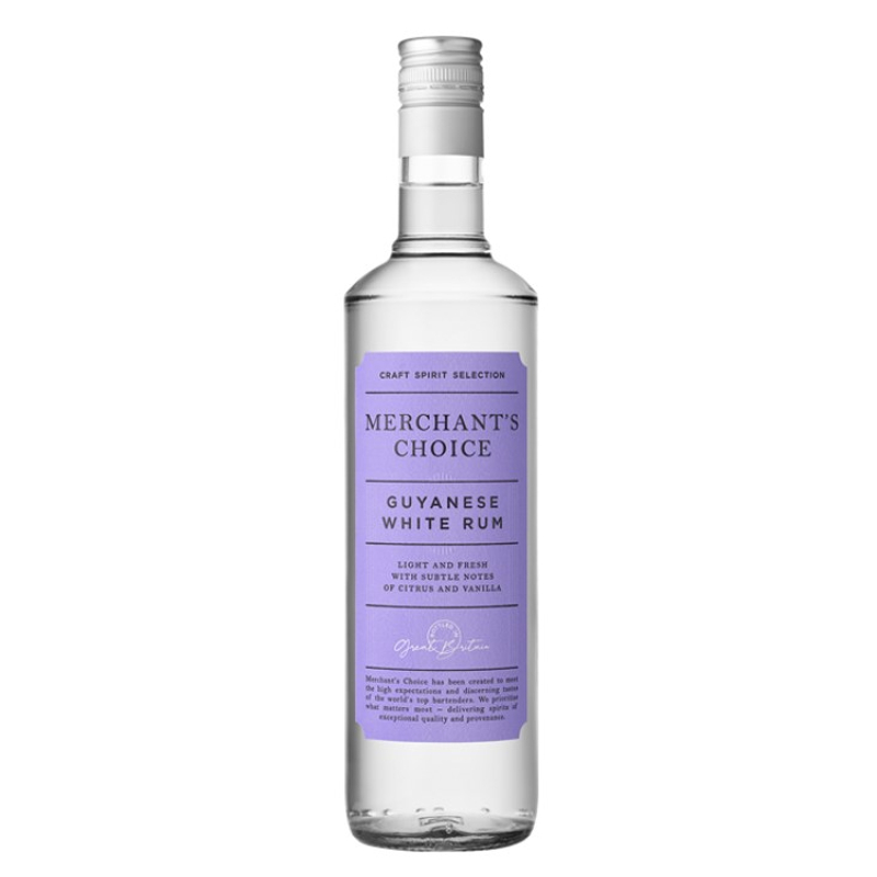 Merchant's Choice White Rum - Pálinkashop