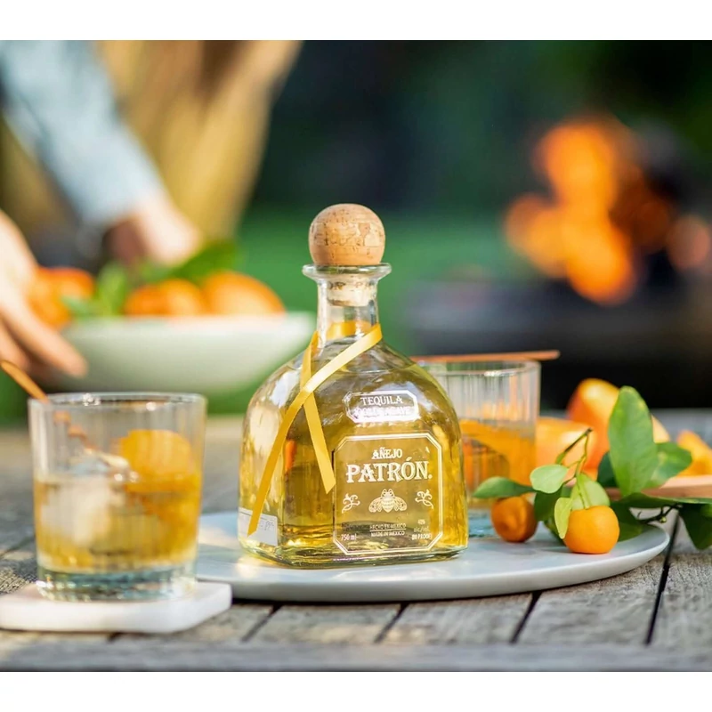 Patron tequila Anejo pohárral