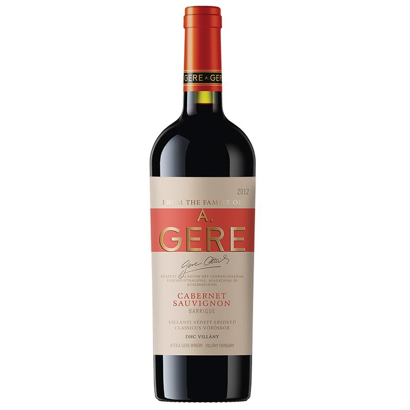 Gere Attila Cabernet Sauvignon barrique 2017 (0,75l)