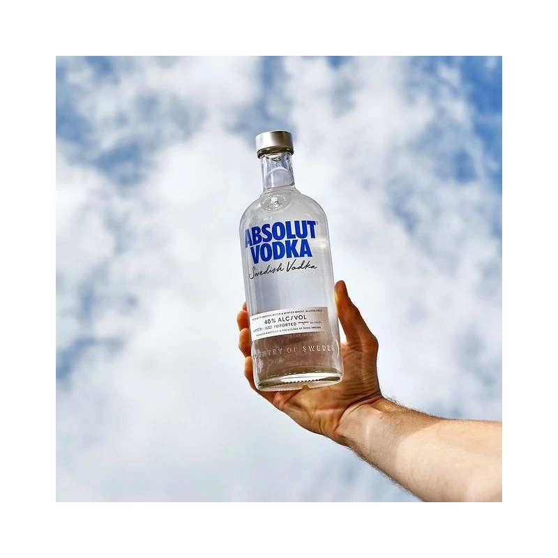 Absolut Vodka üveg
