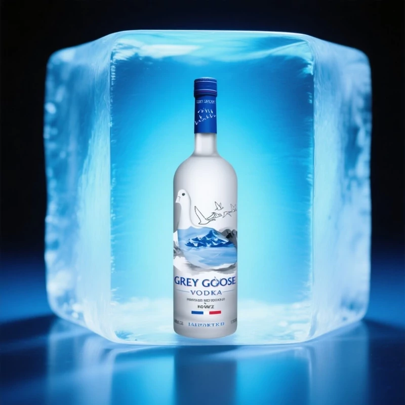 Grey Goose Original Vodka jég