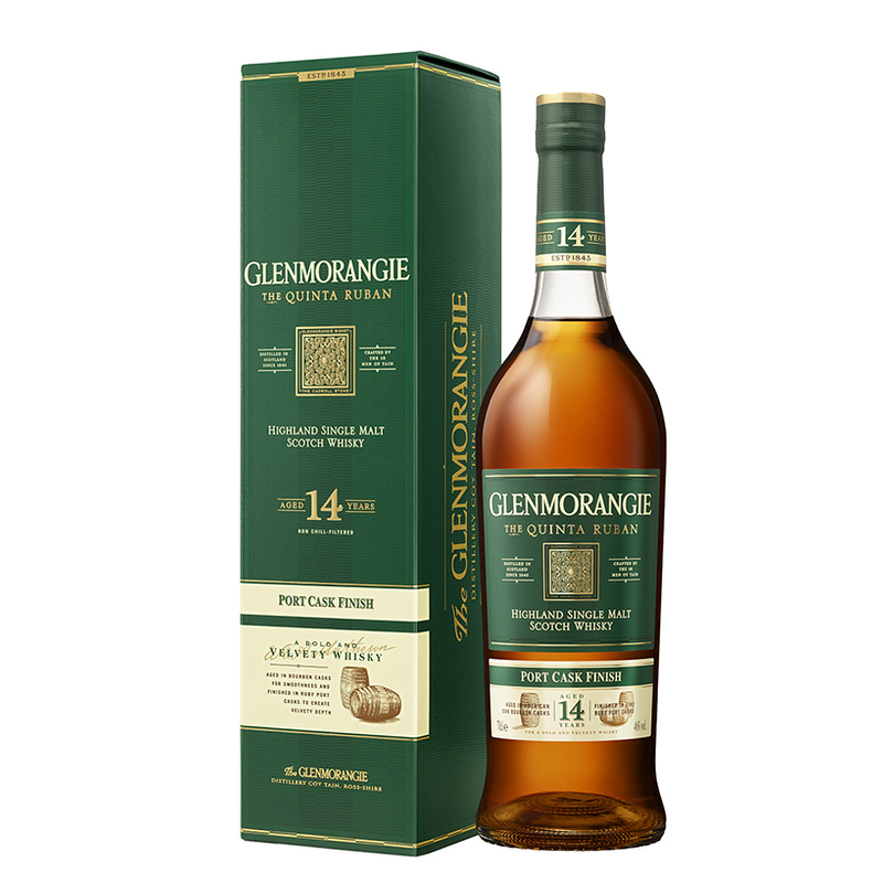 Glenmorangie Quinta Ruban Whisky díszdobozzal  (0,7l) (46%)