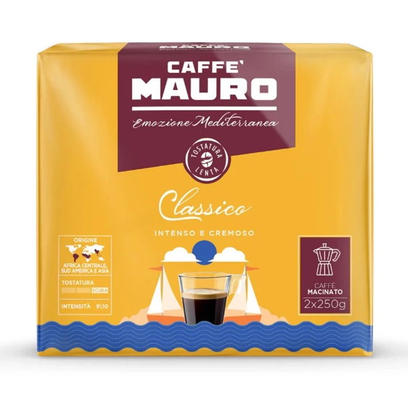 Mauro Classico őrölt kávé - Italrendelés online - palinkashop.hu
