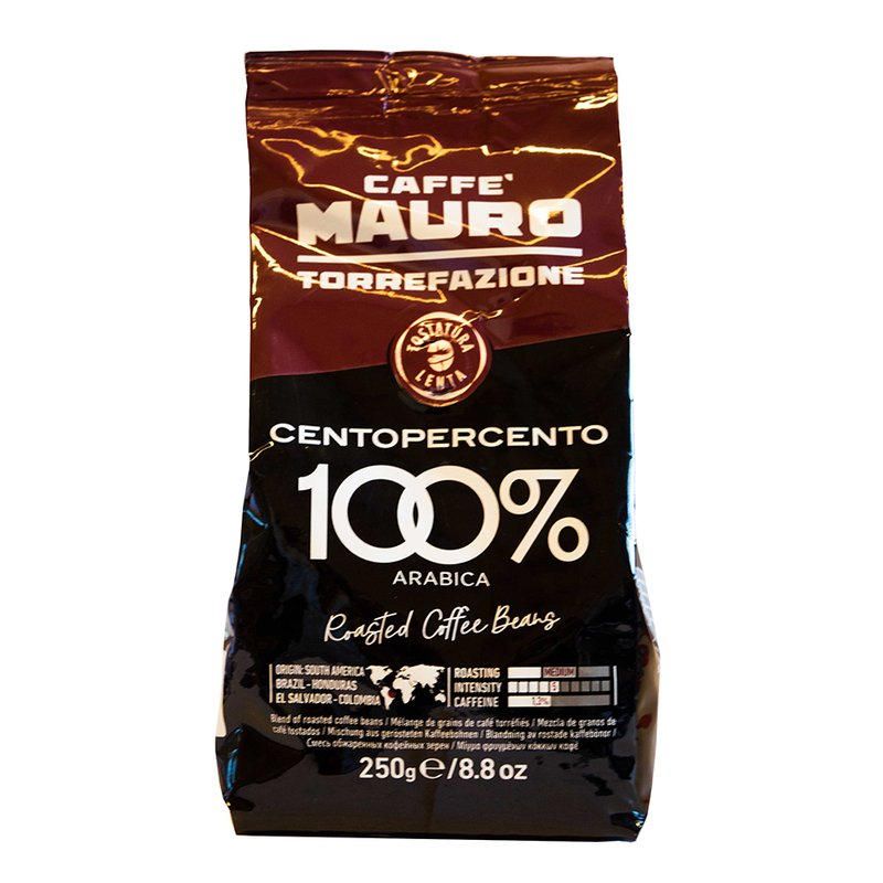Mauro kávé - Centopercento (100% arabica) babkávé -Pálinkshop