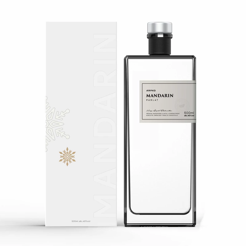 Árpád Prémium Mandarin Párlat Karácsonyi Díszdobozos | palinkashop.hu