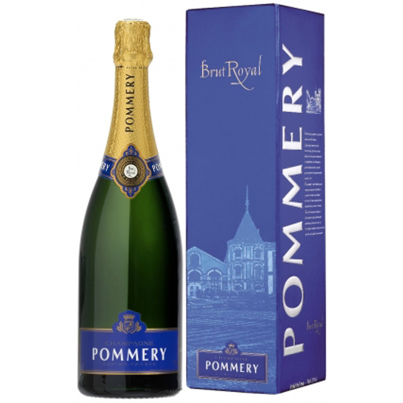 Champagne-Pommery Brut Royal díszdobozzal-PálinkaShop
