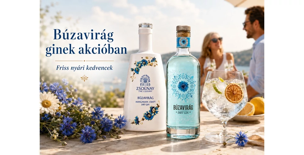 Búzavirág Gin - Magyar Ginek